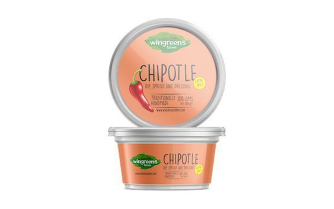 Wingreens Farms Chipotle Dip Spread And Dressing   Cup  180 grams